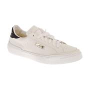 Leren herensneakers met contrasterende hiel John Richmond , White , He...