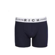 2-Pack Boxershorts met elastische tailleband John Richmond , Blue , He...