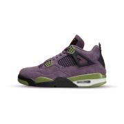 Paarse Retro 4 Sneakers Jordan , Purple , Heren