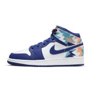 Geometrische Mid Sneakers Jordan , Blue , Dames