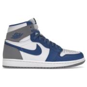 True Blue Retro High OG Sneakers voor Heren Jordan , Multicolor , Here...