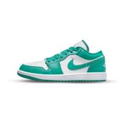 Nieuwe Emerald Low Air 1 Sneakers Jordan , Green , Dames