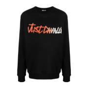 Zwarte Sweaters voor Heren - ***cv Just Cavalli , Black , Heren