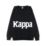 Sweatshirts Kappa , Black , Heren