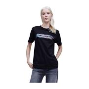 T-shirt Karl Lagerfeld , Black , Dames