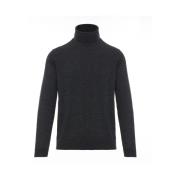 Zwart Wol Sweatshirt Karl Lagerfeld , Black , Heren