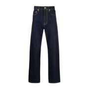 Asagao Straight-Leg Jeans Kenzo , Blue , Heren