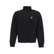 Sweatshirt met ritssluiting en unieke borduursels Kenzo , Black , Here...