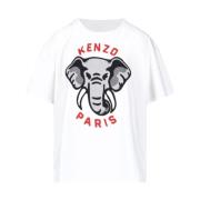 Witte klieke T-shirts en Polos Kenzo , White , Dames