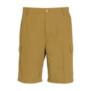 Tabak Cargo Shorts Kenzo , Brown , Heren