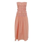 Oranje Moyen Maxi Jurk Kenzo , Pink , Dames