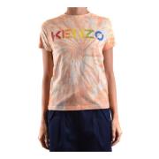 Multicolor korte mouwen T-shirt Kenzo , Multicolor , Dames