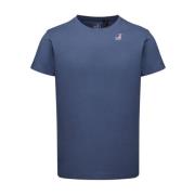 De Echte Edouard Unisex T-Shirt K-Way , Blue , Unisex