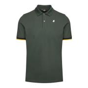 Stijlvolle Polo Shirt voor Heren K-Way , Green , Heren