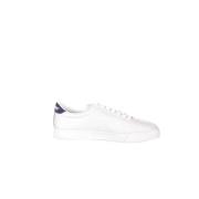 Witte Leren Sneakers met Kway Logo K-Way , White , Heren