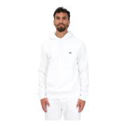 Witte Hoodie - Stijlvol en Comfortabel Lacoste , White , Heren