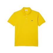 Gele C7T Polo Lacoste , Yellow , Heren