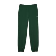 Groene Sweatpants van Katoenmix Lacoste , Green , Heren