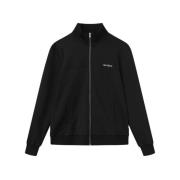 Sportief Zwart Ballier Track Jacket met Logo Les Deux , Black , Heren