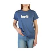 T-shirt Levi's , Blue , Dames
