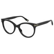 Verhoog je stijl met klassieke zwarte bril Marc Jacobs , Black , Dames