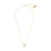 Omkeerbare hangerketting met zirconia set Marc Jacobs , Yellow , Dames