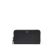 Georganiseerde Essentials: Continental Wristlet in Zwart Marc Jacobs ,...