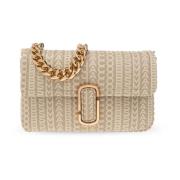 ‘De Monogram Leren J Marc’ schoudertas Marc Jacobs , Beige , Dames