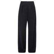 Gestreepte gebreide broek Max Mara , Blue , Dames