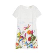 Zomerjurken, Bloemencollectie Max Mara , White , Dames