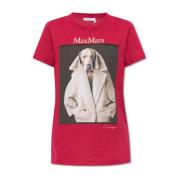 Geldig T-shirt Max Mara , Red , Dames