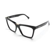 Zwarte Optische Brillen Verhogen Dagelijkse Stijl Max Mara , Black , D...
