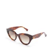 Mm0077 53F Zonnebril Max Mara , Brown , Dames