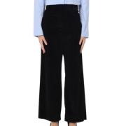 S Stijlvolle Broek Max Mara , Black , Dames