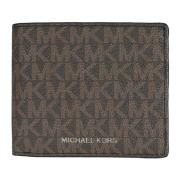 Portemonnee Billfold Michael Kors , Brown , Heren