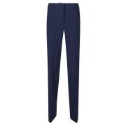 Midnight Blue Bootcut Broek Michael Kors , Blue , Dames