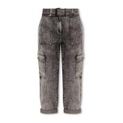 Cargo jeans Michael Kors , Gray , Dames
