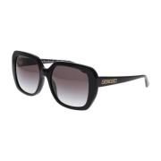 Vierkante Oversized Zonnebril Michael Kors , Black , Unisex