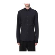 Zwarte synthetische shirt voor heren Michael Kors , Black , Heren