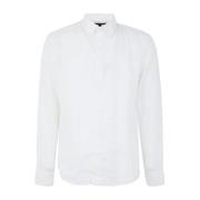 Normaal Overhemd Michael Kors , White , Heren