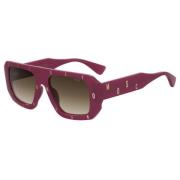 Modieuze zonnebril Moschino , Purple , Dames