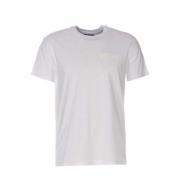 Licht Natuurlijk Wit T-shirt Moschino , White , Heren