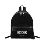 Milano Couture Rugzak voor Heren Moschino , Black , Heren
