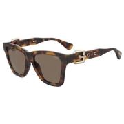 Zonnebril Mos131/S 086/70 Moschino , Brown , Dames