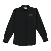Casual Overhemd Moschino , Black , Heren