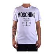 Upgrade je garderobe met dit heren T-shirt Moschino , White , Heren