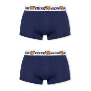 Merkboxers 2-pack Moschino , Blue , Heren