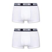 2-pack Supima® katoenen boxershorts Moschino , White , Heren