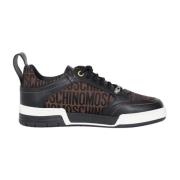 Nylon Logo Jacquard Sneakers met Trekking-geïnspireerde Veters Moschin...