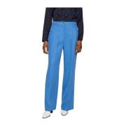 Tapered Trousers NAF NAF , Blue , Dames